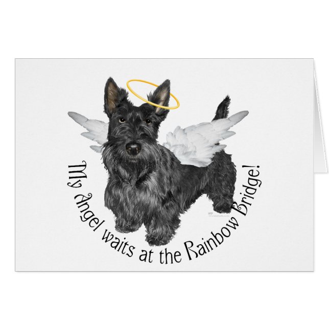 Anges Scottish Terrier (Devant horizontal)