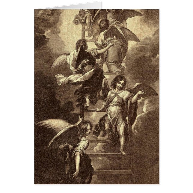 Anges sur une échelle céleste (Devant)