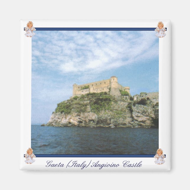 Angioino Castle Magnet (Devant)