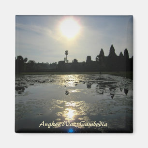 Angkor Vat Magnet du matin