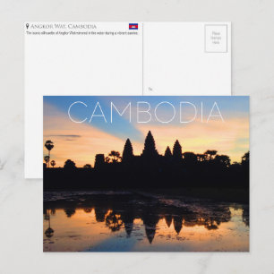 Angkor Wat, carte postale de voyage au Cambodge