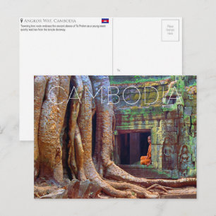 Angkor Wat, carte postale de voyage au Cambodge