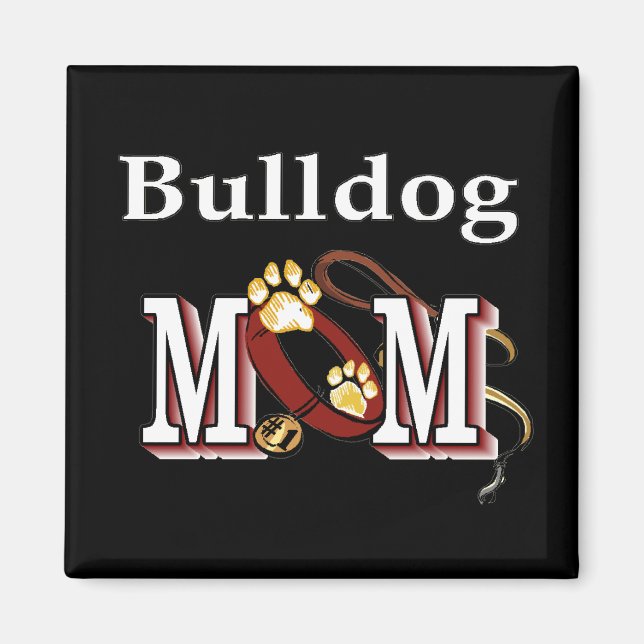 Anglais bulldog maman Magnet (Devant)