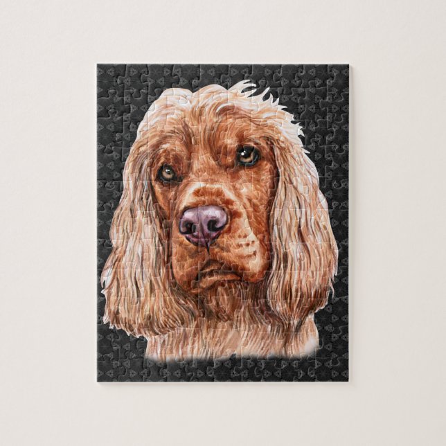 Anglais Cocker Spaniel Puzzle (Vertical)