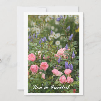 Anglais Cottage Garden Invitation
