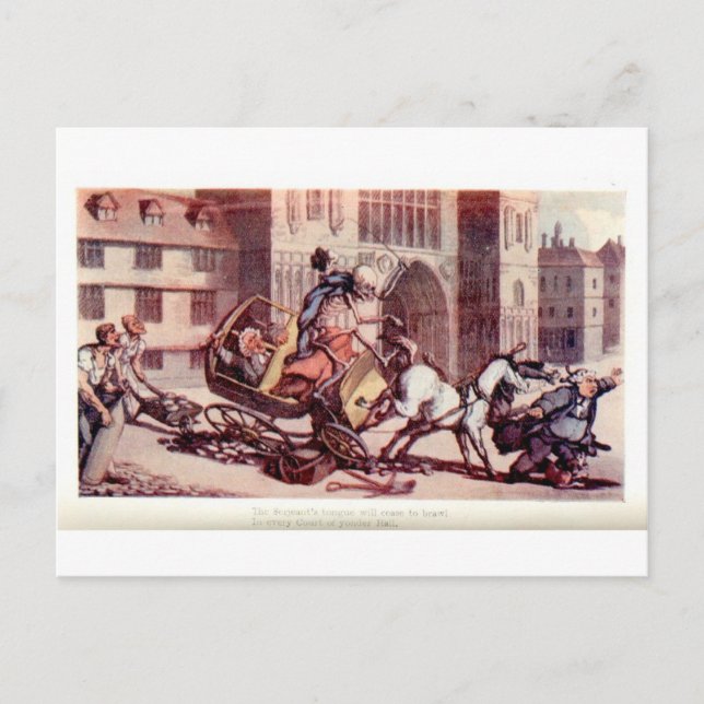 Anglais Danse de la mort carte postale 23 (Devant)