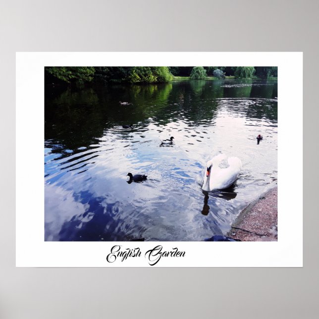 ANGLAIS GARDEN affiche (Devant)