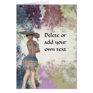 Anglais rose romantique fille