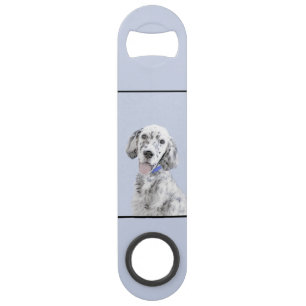 Anglais Setter Blue Belton Peinture Chien Art