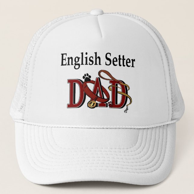 Anglais Setter Papa Casquette (Devant)