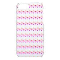 Angles Art Déco Style Motif rose iPhone 8/7 Coque