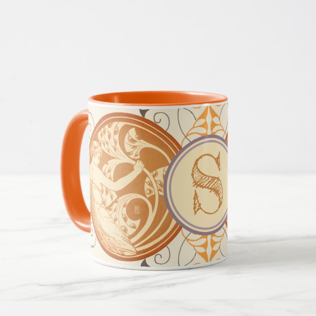 Angles Art Nouveau #9 Mug (Devant gauche)