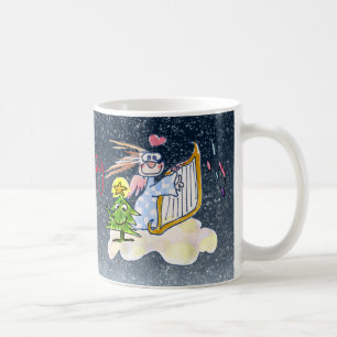 Angles sur la Mug de la lune des arbres de Noël
