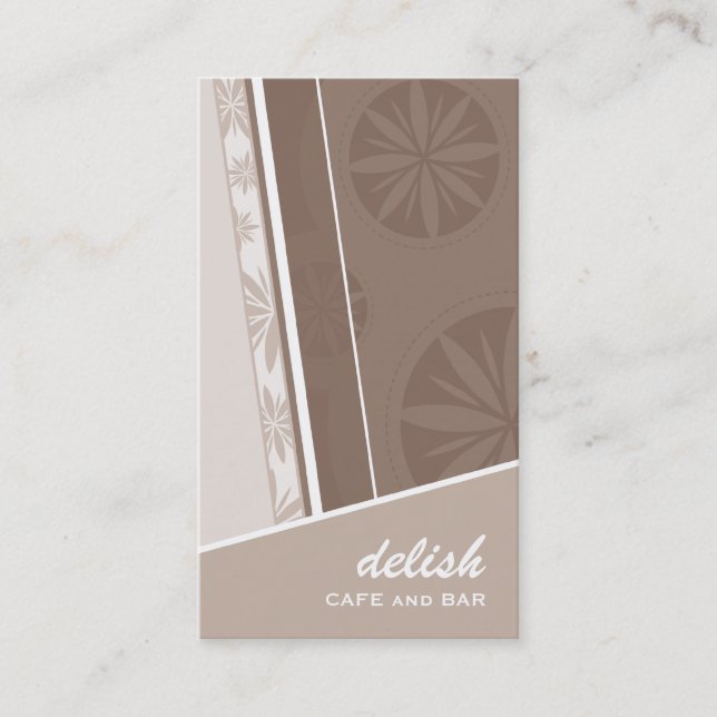 Angles uniques de cool carte de visite (Devant)