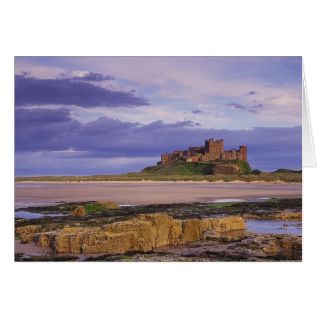 Angleterre, Northumberland, Château de Bamburgh (Devant horizontal)
