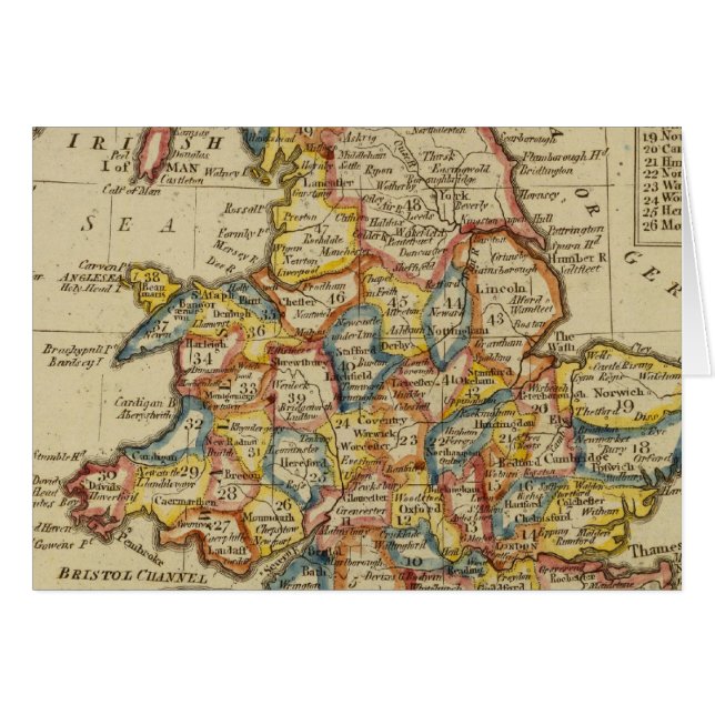 Angleterre, Pays de Galles 6 (Devant horizontal)