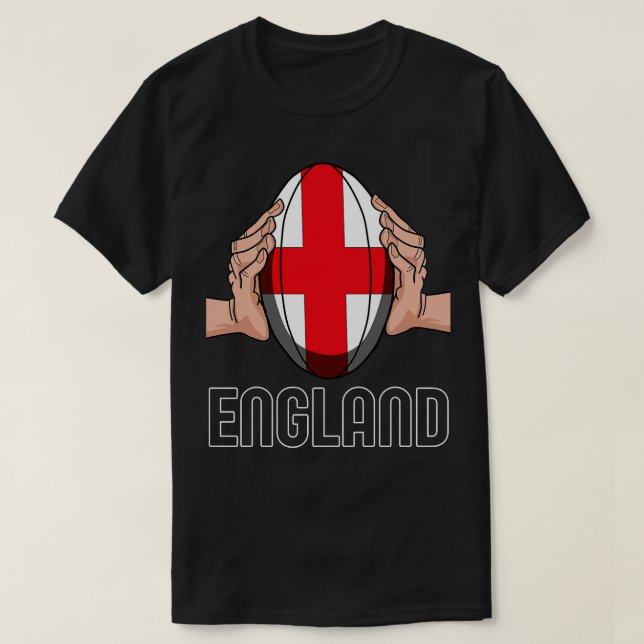 Angleterre Rugby Six Nations TShirt (Design devant)