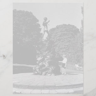 Angleterre vintage Londres Peter Pan statue Kensin