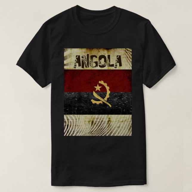 Angola T-shirt Souvenir (Design devant)