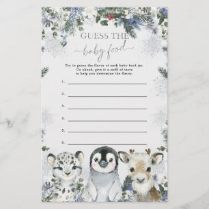 Animal arctique Hiver Onederland Guess Baby Food