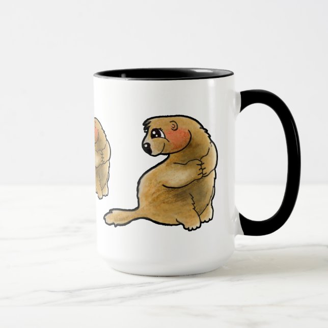 Animal de marbre tasse (Droite)