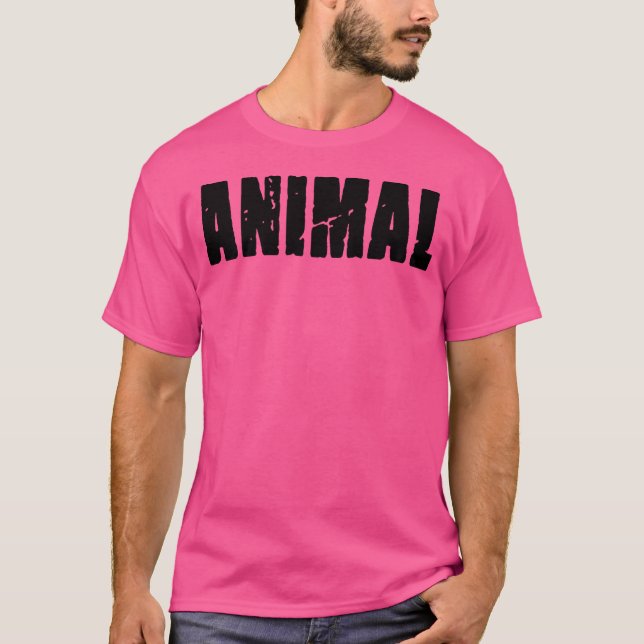 Animal Gym Rabbit Tshirt entraînement Bodybuilding (Devant)