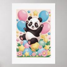 Animal | Panda | Art mur | Imprimable