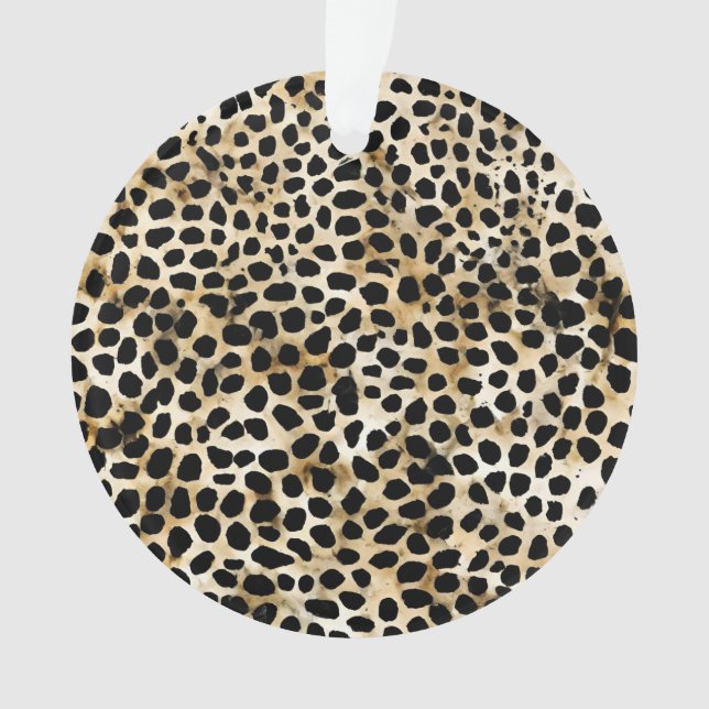 Animal Print - Acrylic Ornament (devant)