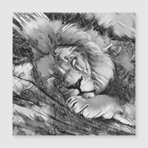 AnimalArtBW_Lion_001