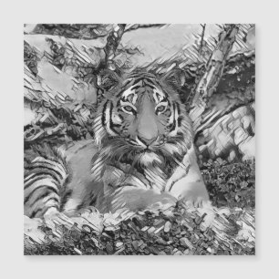 AnimalArtBW_Tiger_001