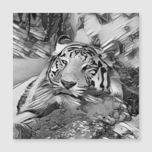 AnimalArtBW_Tiger_002