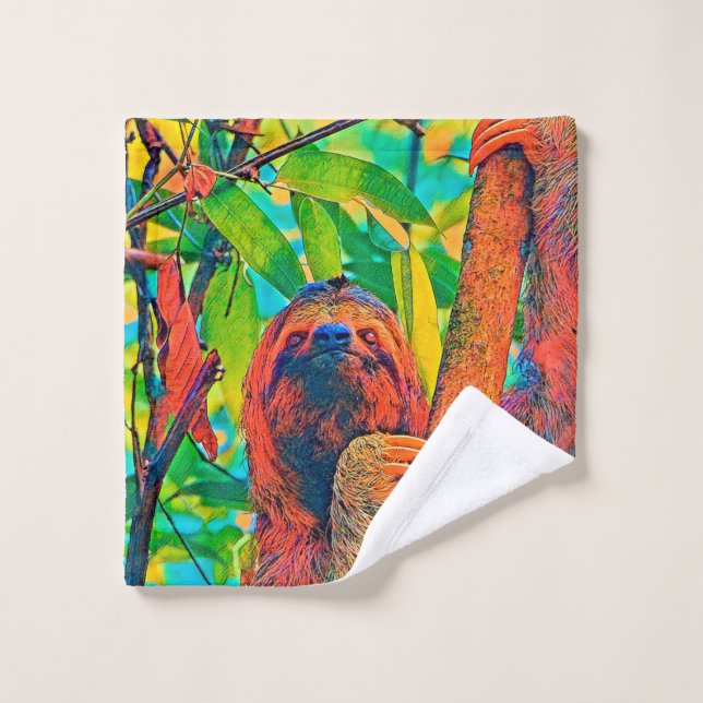 AnimalColor_Sloth_003 (Gant de toilette)