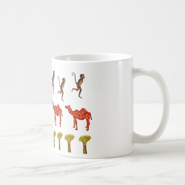 Animaux africains Belle illustration Mug classique (Droite)