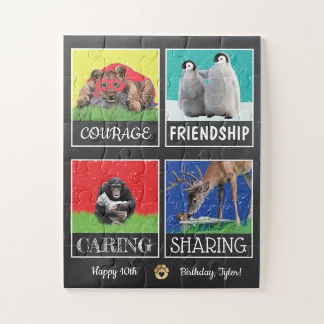 Animaux amis Jigsaw Puzzle (Vertical)