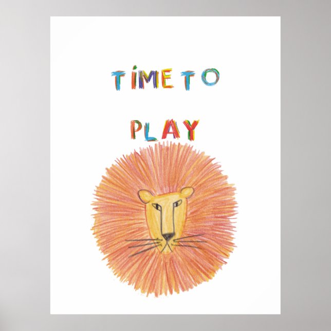 Animaux amusants Poster de repos Imprimer Enfants  (Devant)