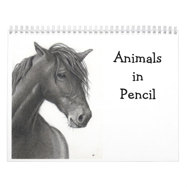 ANIMAUX AU CRAYON : CALENDRIER DE DESSINS DE (Protection)