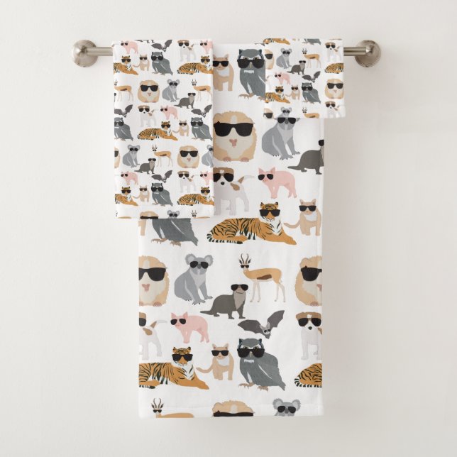 Animaux cool et amusants portant des lunettes de s (En situation)