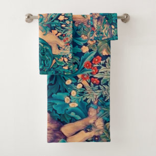 Animaux dans la forêt, serviette de bain William 