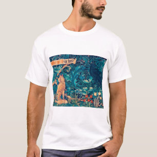 Animaux dans la forêt, William Morris T-Shirt