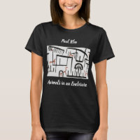 Animaux dans un boîtier par Paul Klee T-Shirt