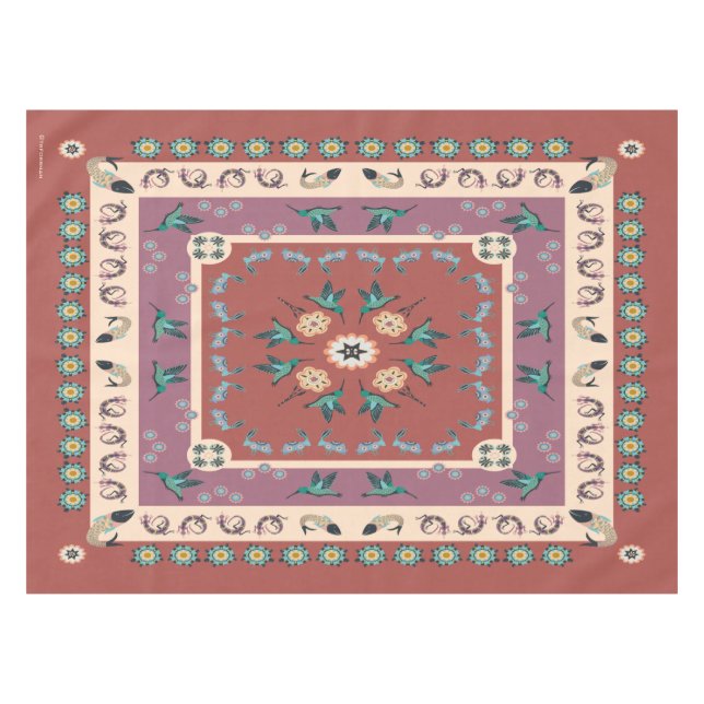 Animaux d'art populaire Nappe du sud-ouest (Devant (Horizontal))