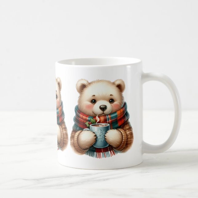 Animaux d'automne Café Mug (Droite)