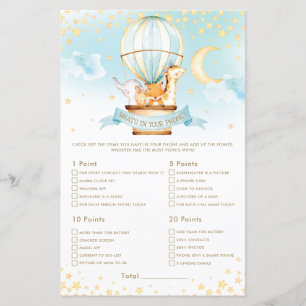 Animaux de ballon à air chaud Ce qui est dans votr