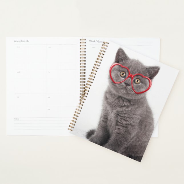 Animaux de bébés cutest | Lunettes cardiaques de c (Devant avec enveloppe)