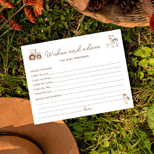 Animaux de ferme Jeu de Baby shower Barnyard