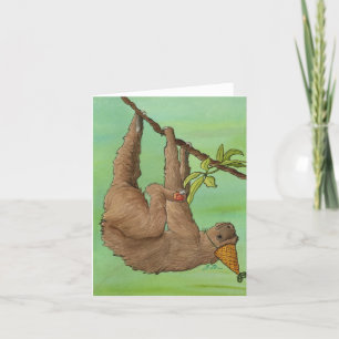 Animaux de fêtes : Carte de fentes 4"x5.6"
