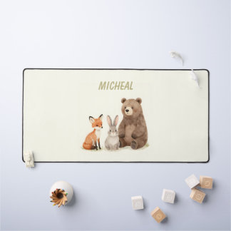 Animaux de la forêt de la forêt de Monogramme