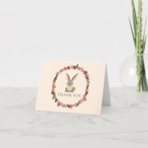 Animaux de la forêt Lapin Merci