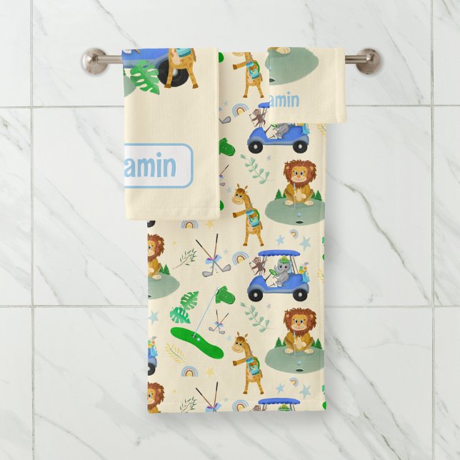Animaux de la jungle de golf Bébé Personnaliser  (Créateur téléchargé)