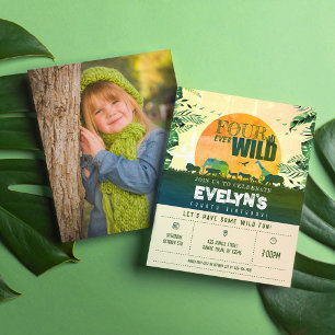 Animaux de la Jungle Quatre jamais sauvage photo A